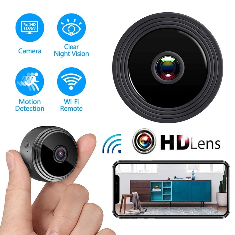 New A9 1080p Hd 2mp Wifi Mini Camera