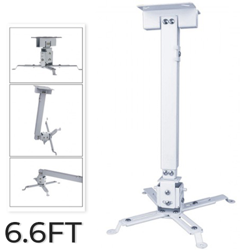 PROJECTOR CEILING MOUNT (SQUARE TYPE) 6.6FEET 2M