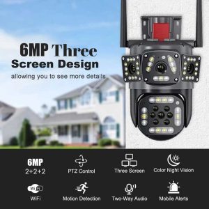 Speed-x Ptz Wifi Outdoor Security 3 Camera