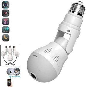 Wifi Flexible Light Bulb Camera