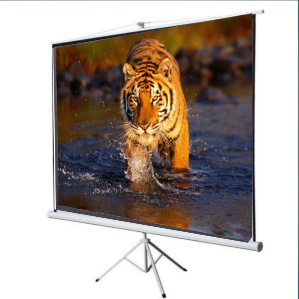 Projector Screen Tripod 8x6 (120") Matte White Hasmoo